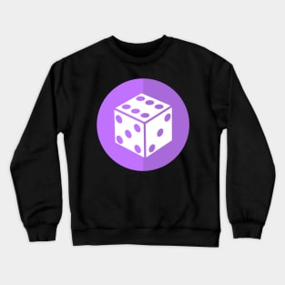 Board Game Geek D6 Dice Game Crewneck Sweatshirt